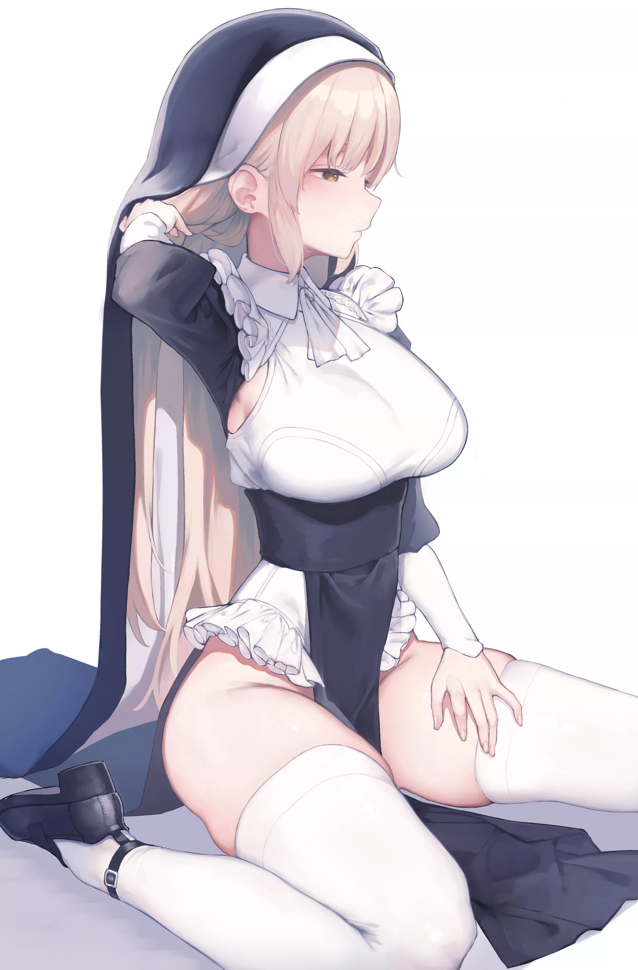 Plump Nun Thighs posted by ArmorXIII