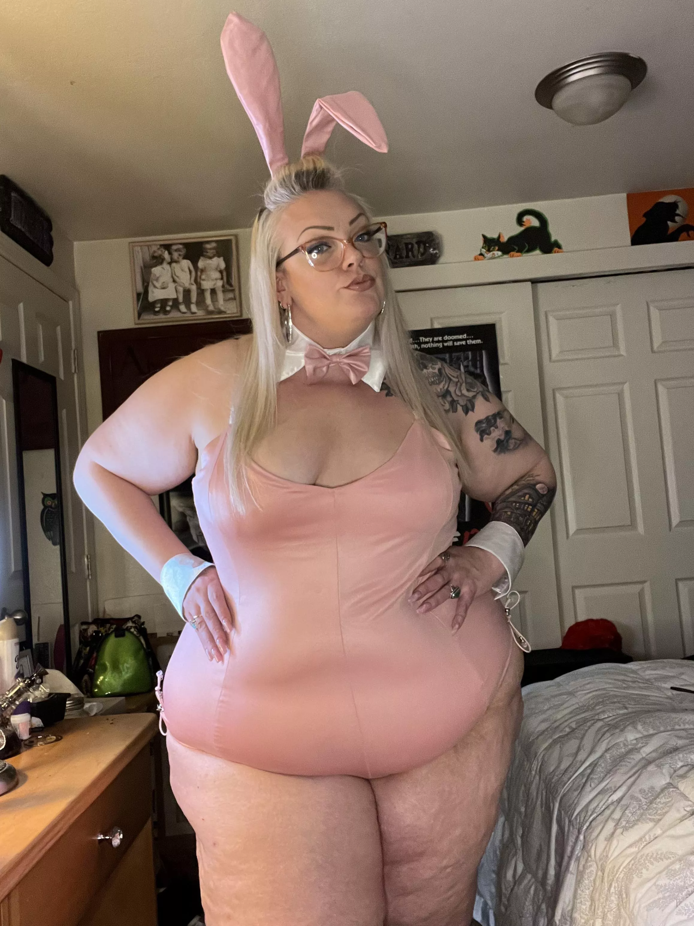 Plus sized playboy bunny ♥️ posted by curvybarbietoo