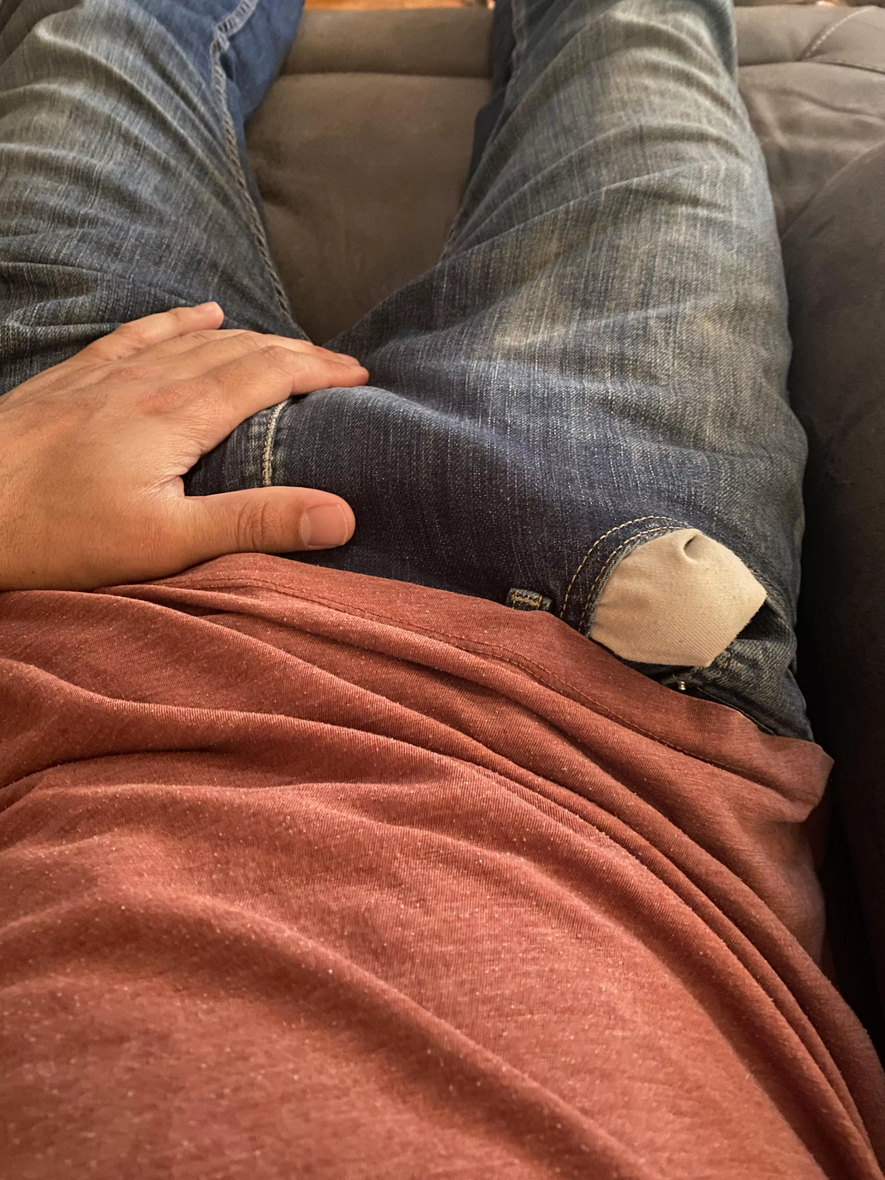 Pocket bulge posted by lickity_clits