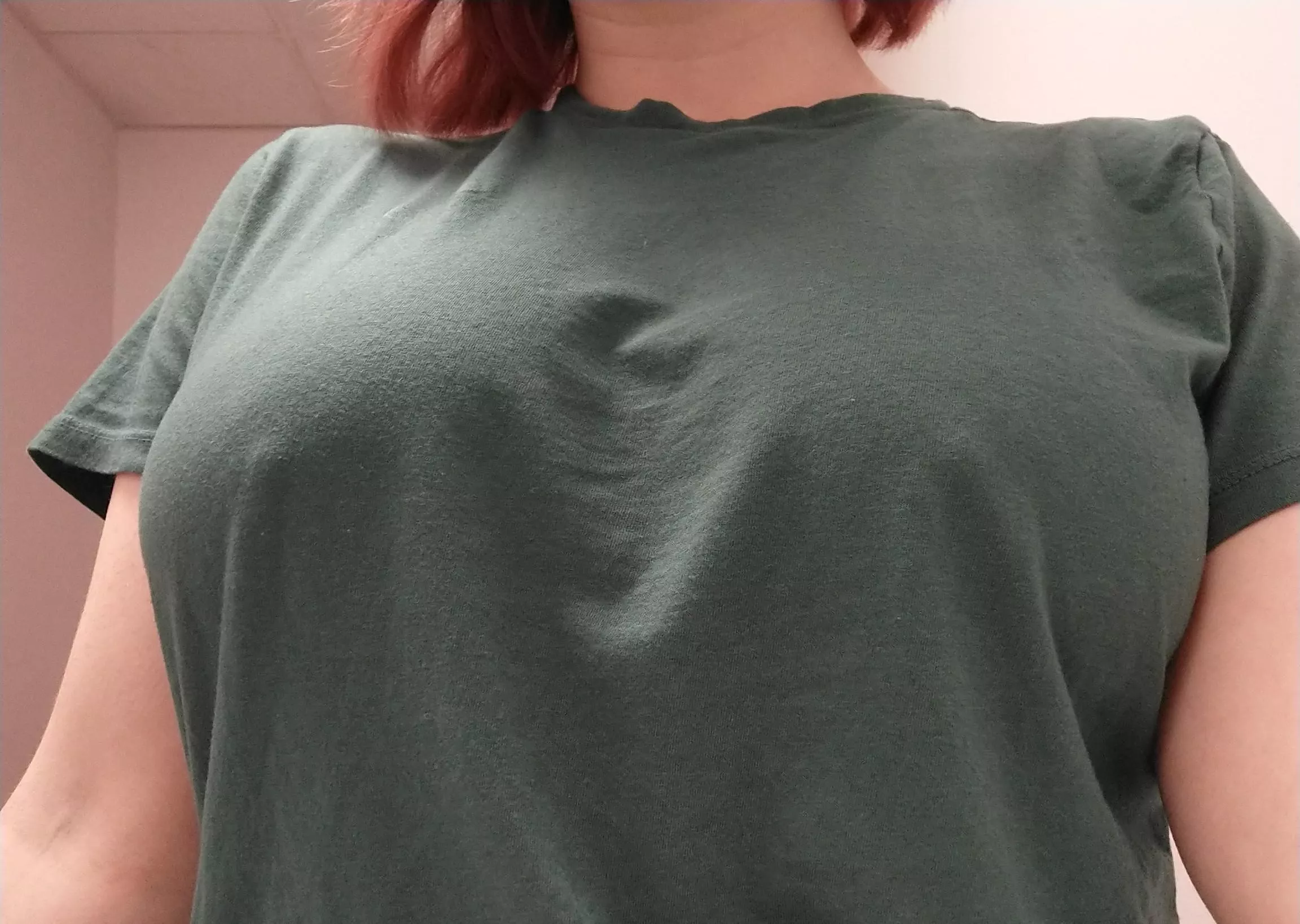 Poking Out At Work posted by StickyHoney720