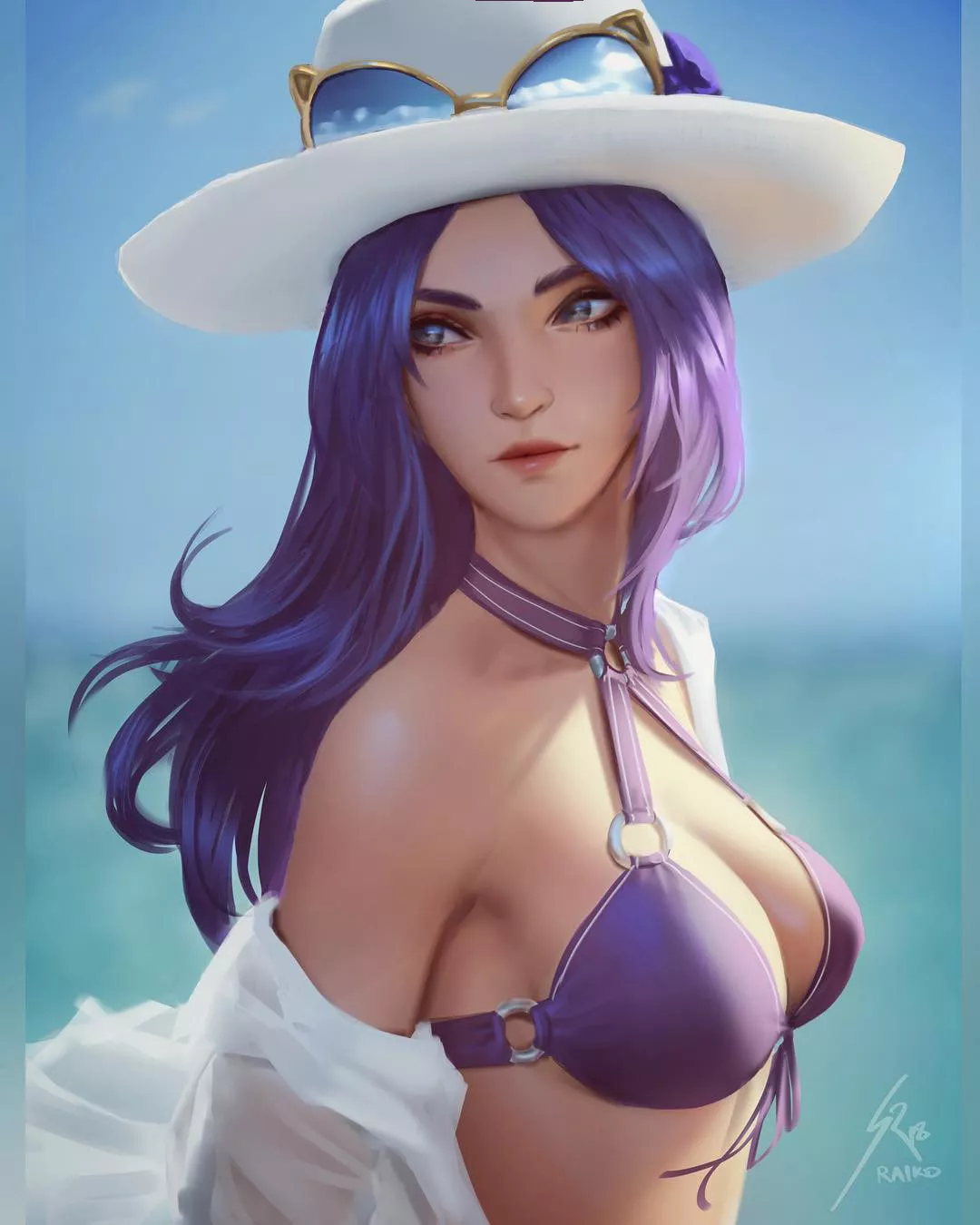 Pool party Caitlyn (raikoart) posted by Mercho69
