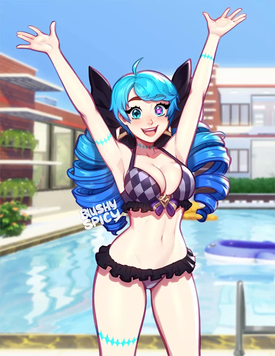 Pool Party Gwen (Blushy/Spicy) posted by shader0103