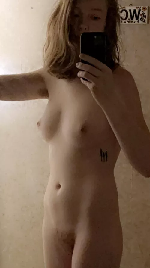 Poorly lit selfie before I start my day by ollie_the_free_oxen