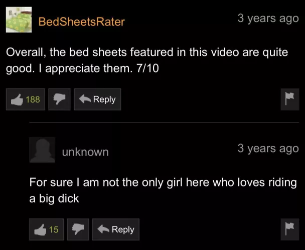 Pornography comments by crazy12157