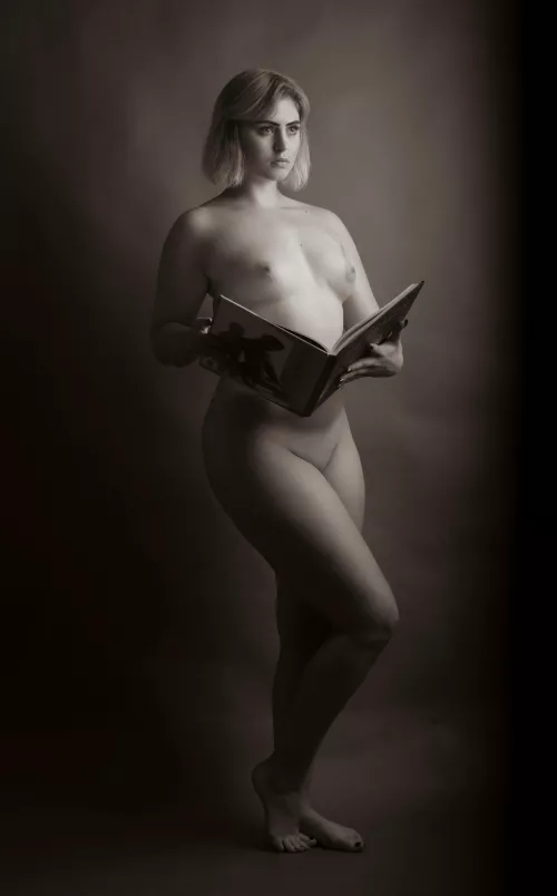 Portrait Of A Bookworm by mr__everhard