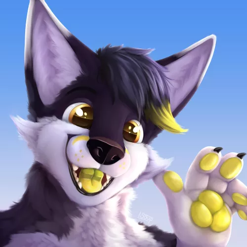 Portrait of a Nifty guy (Art by me, @SupersonicSoup) by SupersonicSoup