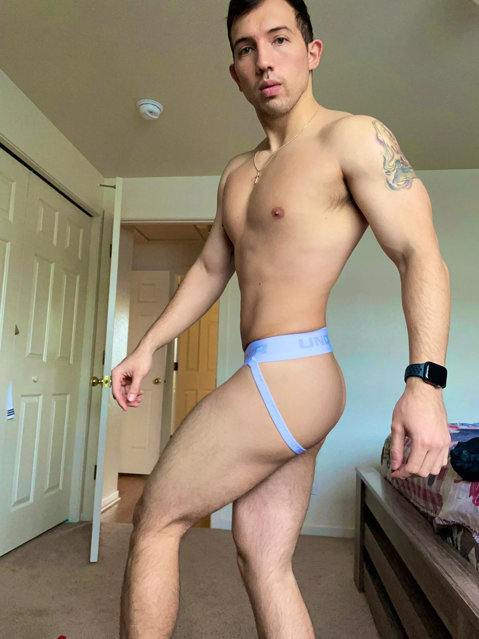 Posing in my favorite jock! posted by wes_phil95
