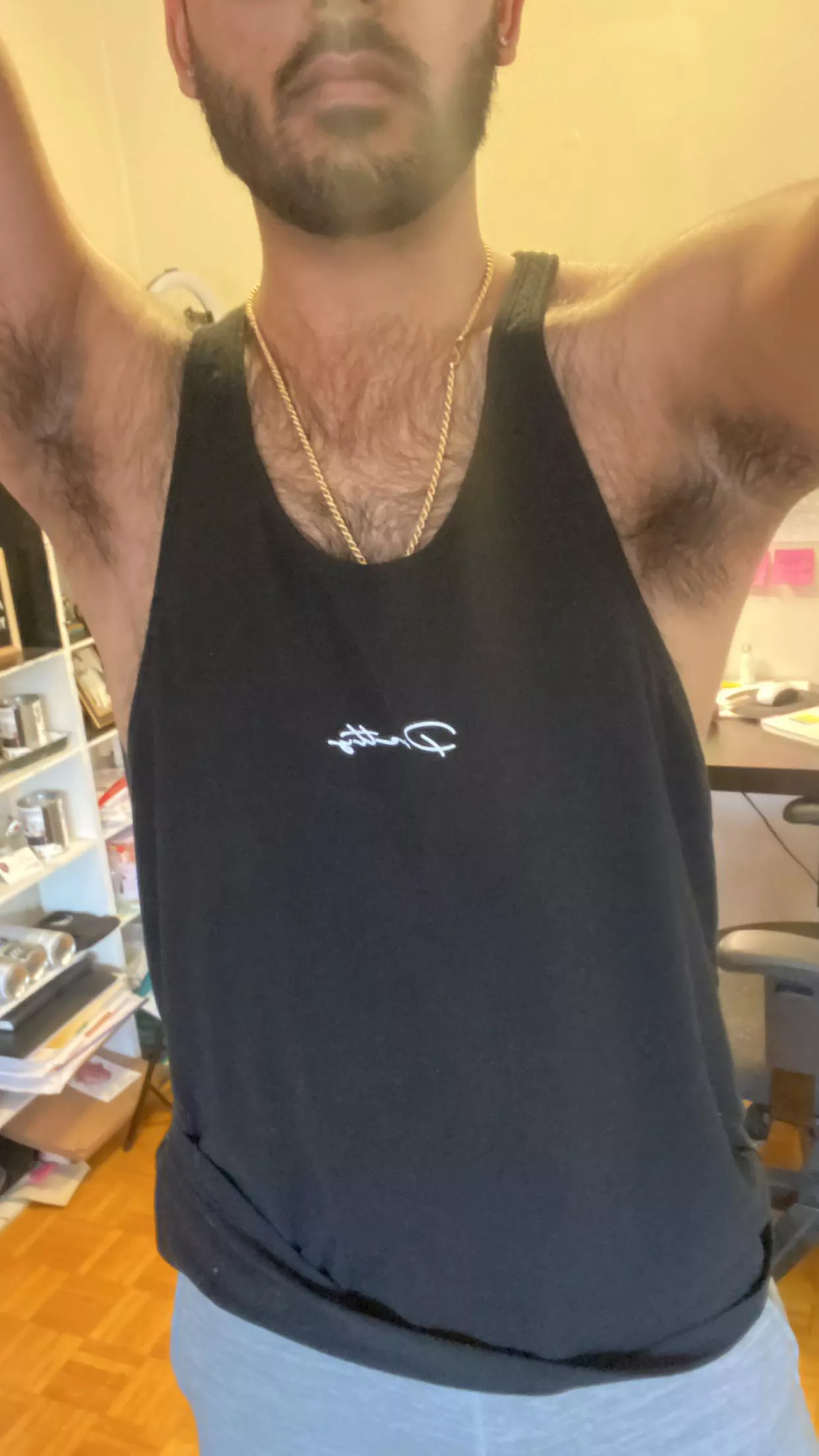 Post dog walk sweaty pits posted by prostication