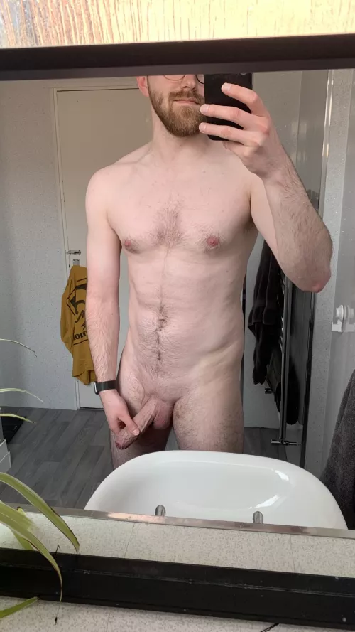 Post gym mirror pic, who’s showering with me? by Resting_AI