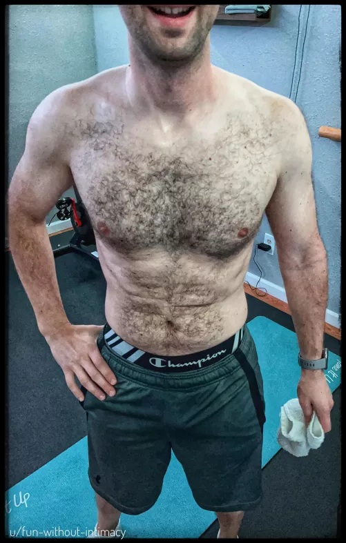 Post peloton spin sweaty sess 💦[M] by Fun-Without-Intimacy