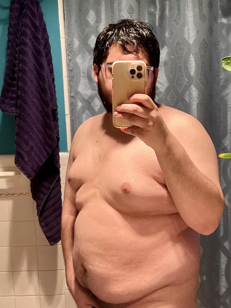 Post shower pic. Not something I usually do posted by E-16f