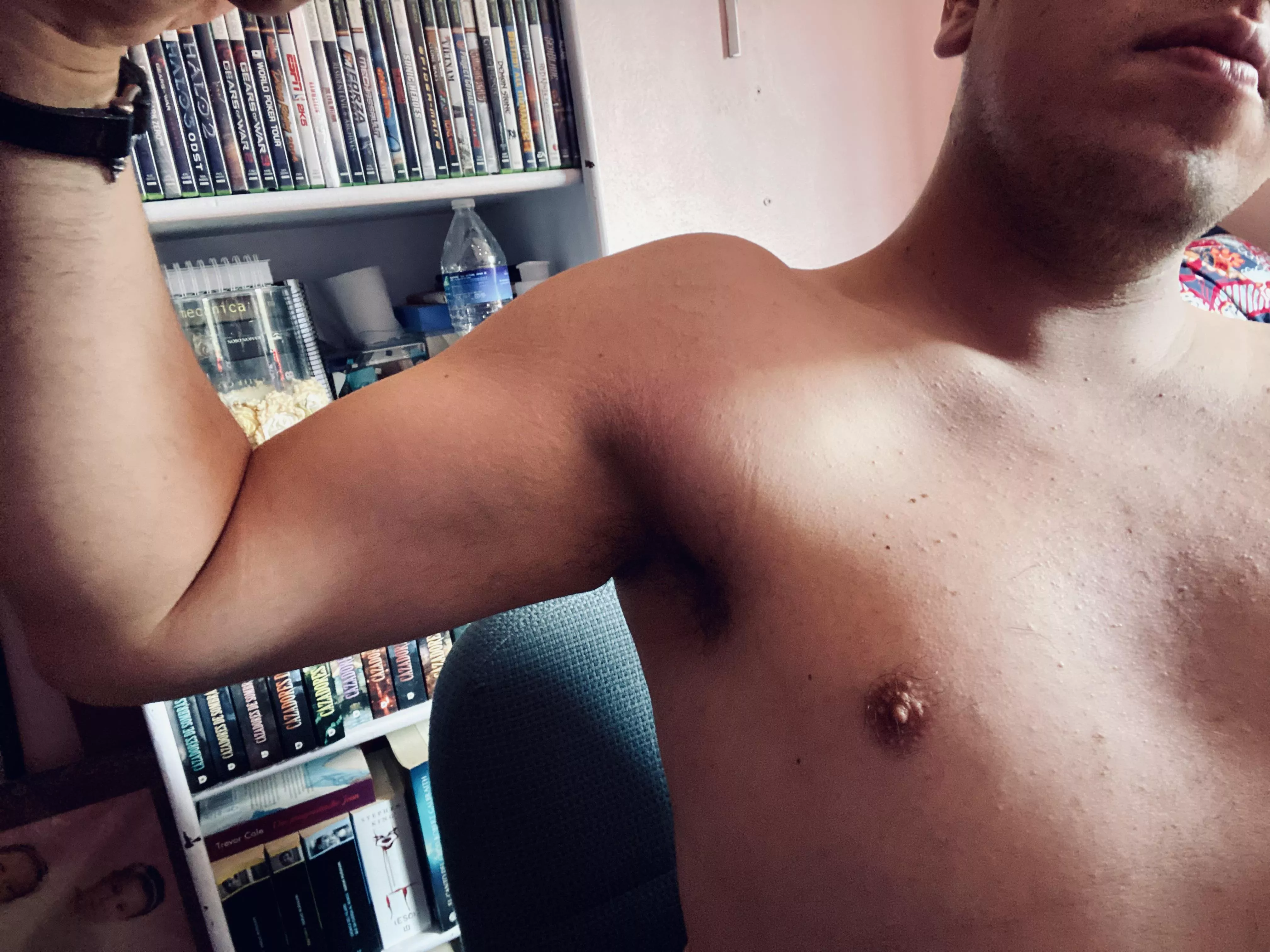 Post workout pit posted by NotABearNotATwink