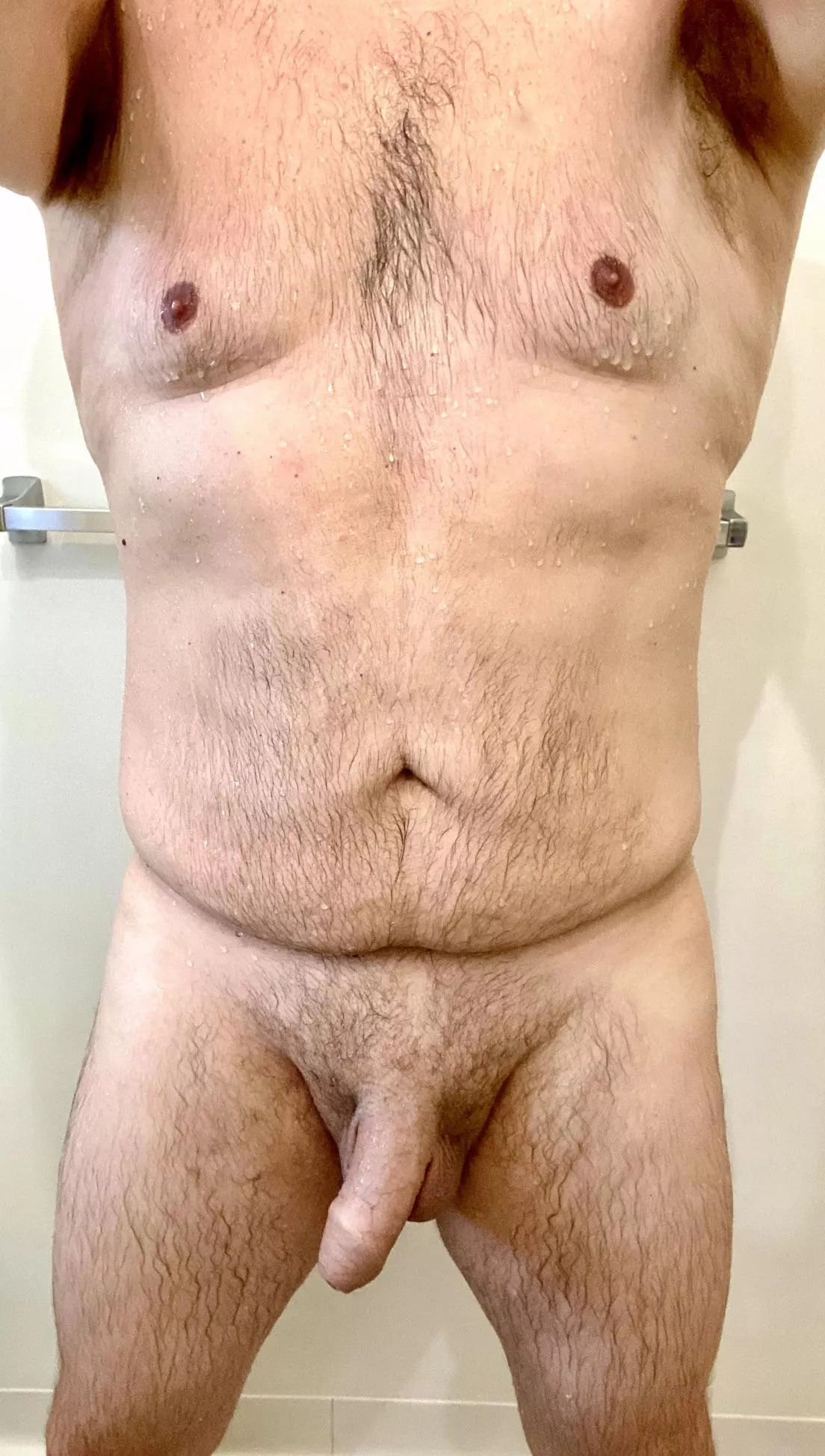 Post workout progress pic. I know it’s not much to you but it’s a lot to me. posted by mytaintwastoight