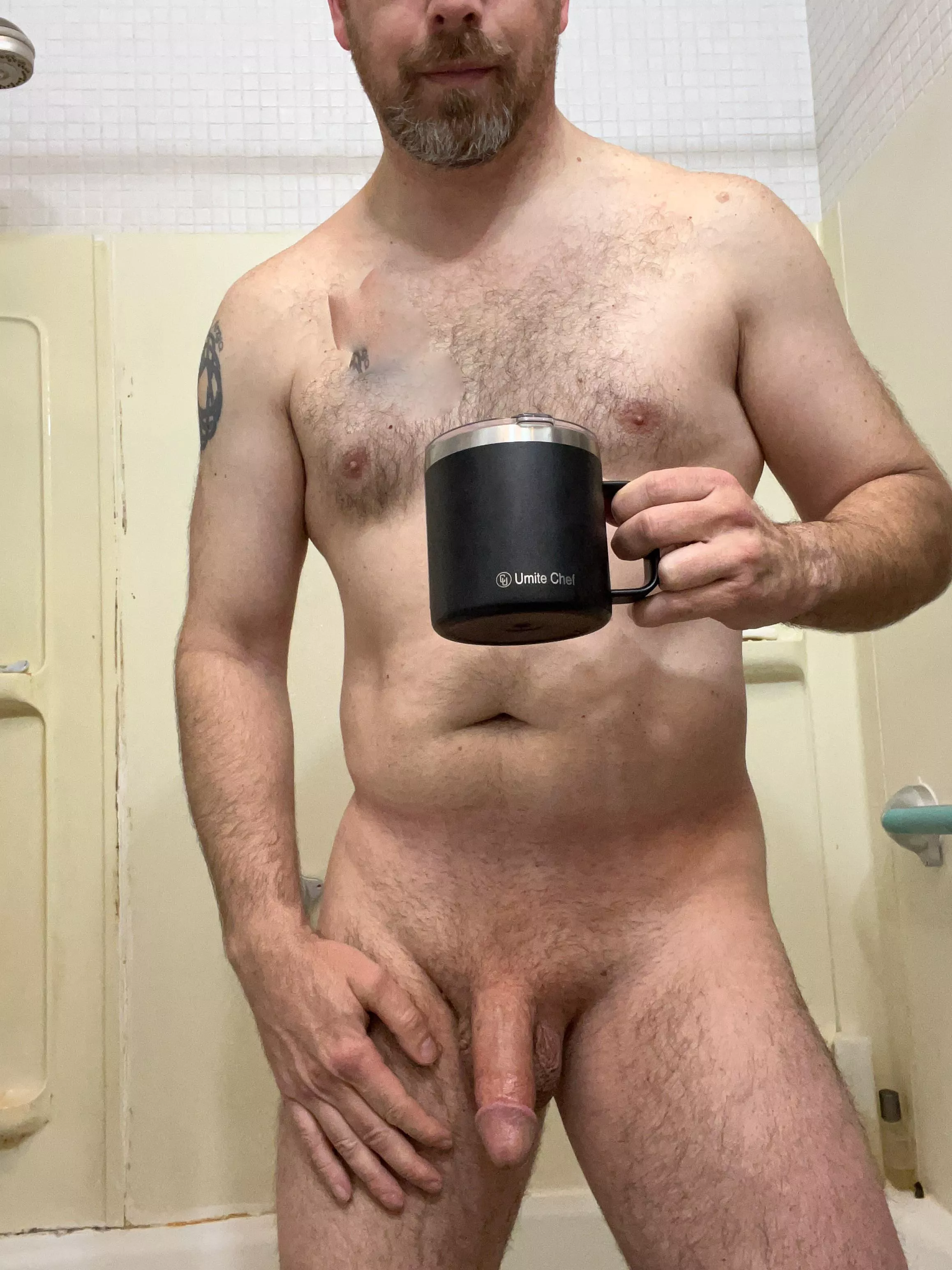 Post workout shower and coffee (m)(50) posted by JosephSigma50