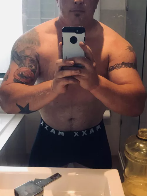 Post workout shower (Aussie) by melburnkiwi