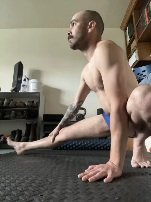 Post workout stretching by Adapt_Adept_