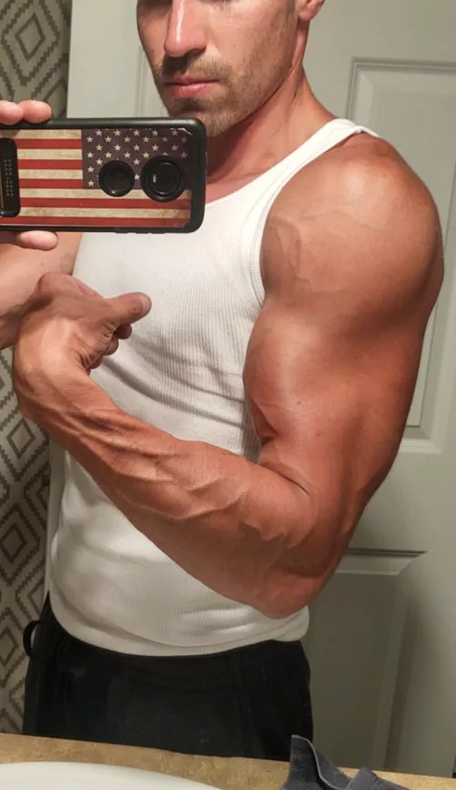 Post workout vascularity by RJRAuto