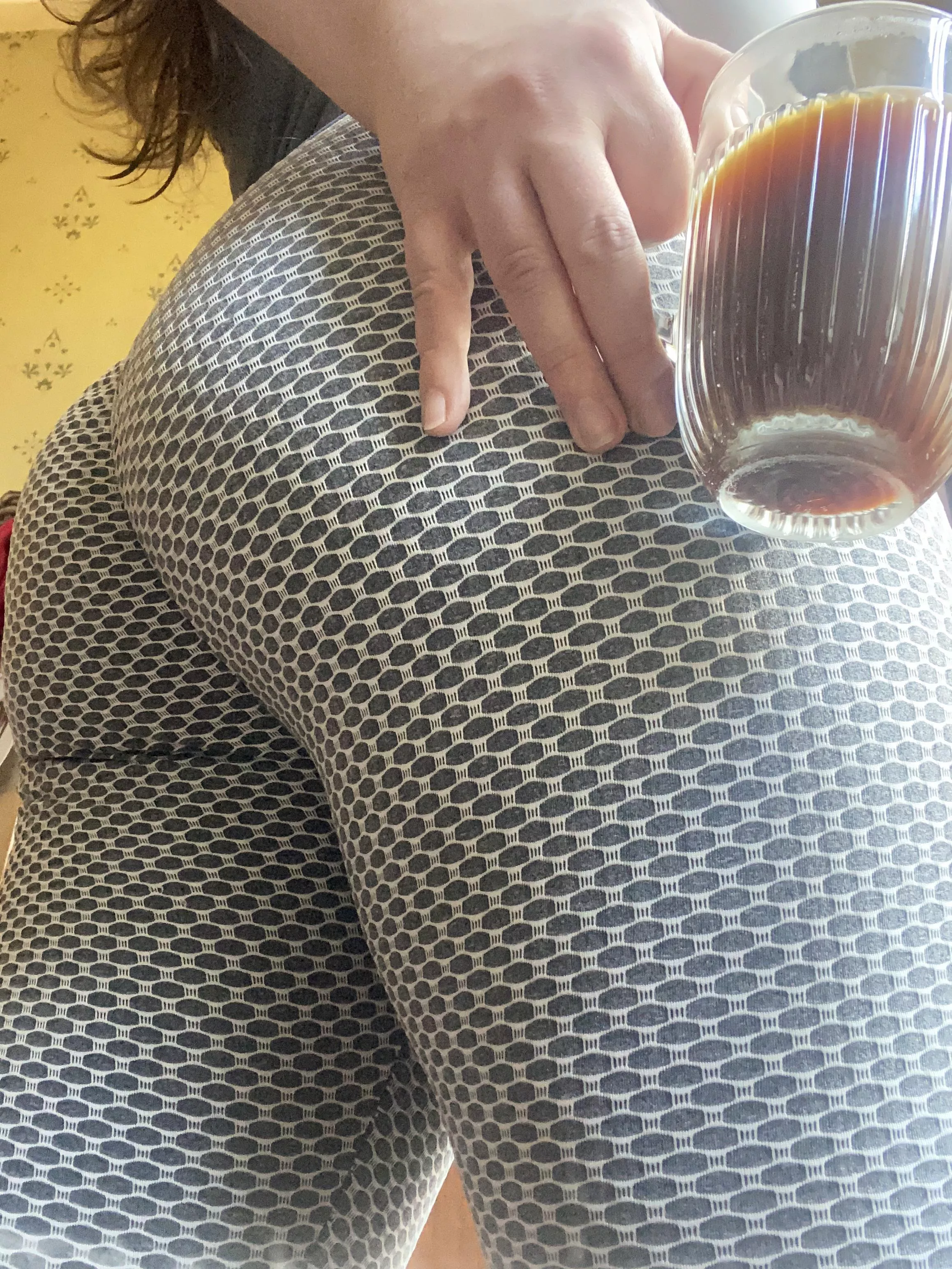 Post yoga view, right before I smother my partners face while drinking my coffee. 🥰 Happy Friday, y’all! xx posted by Compass_Rose050