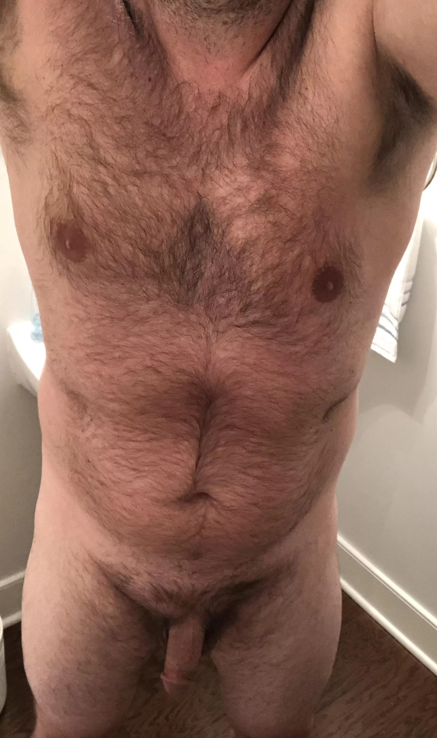 Posted last night but it got deleted, so trying again. Was feeling good about my body before I went to bed - M39, 6ft, 218 posted by HA71405