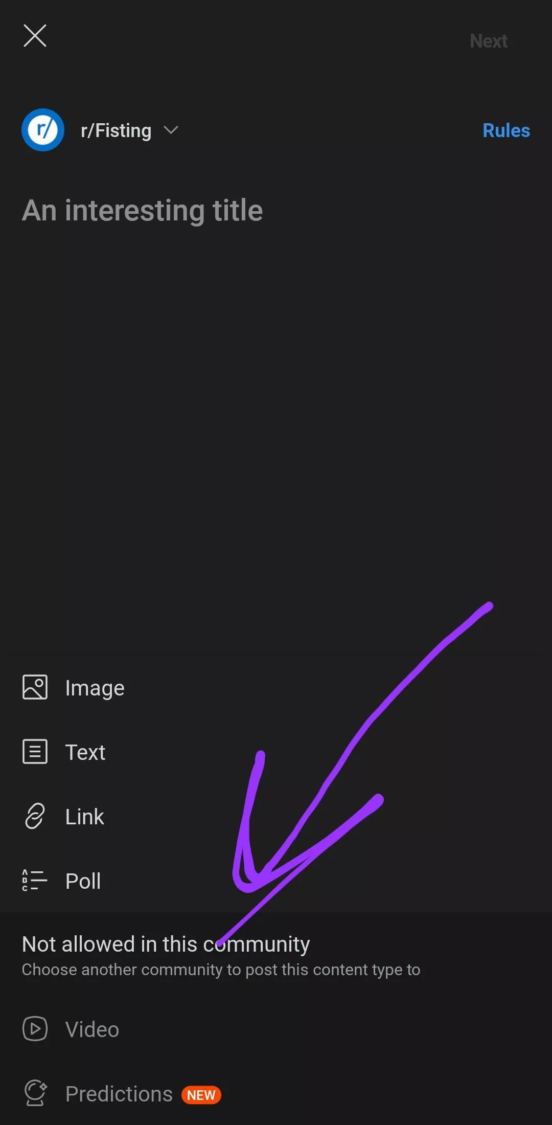 Posting question: it says videos can't be posted, but there's tons here. How do I post them?!?! 😪 posted by TS4gangbang