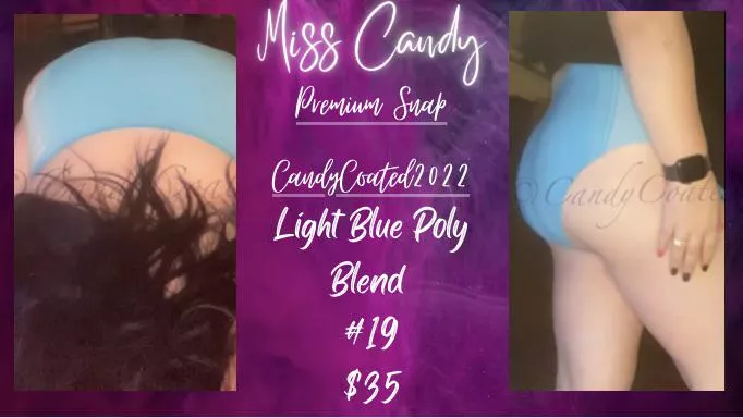 🍭 PoTD! Soft blue and currently one of my faves! [Selling] panties 🍭 socks 🍭 GFE 🍭 sexting 🍭 vials 🍭 edibles 🍭 video dick rates 🍭 erotica 🍭 erotic asmr 🍭 gentle domme posted by CandyCoated20212