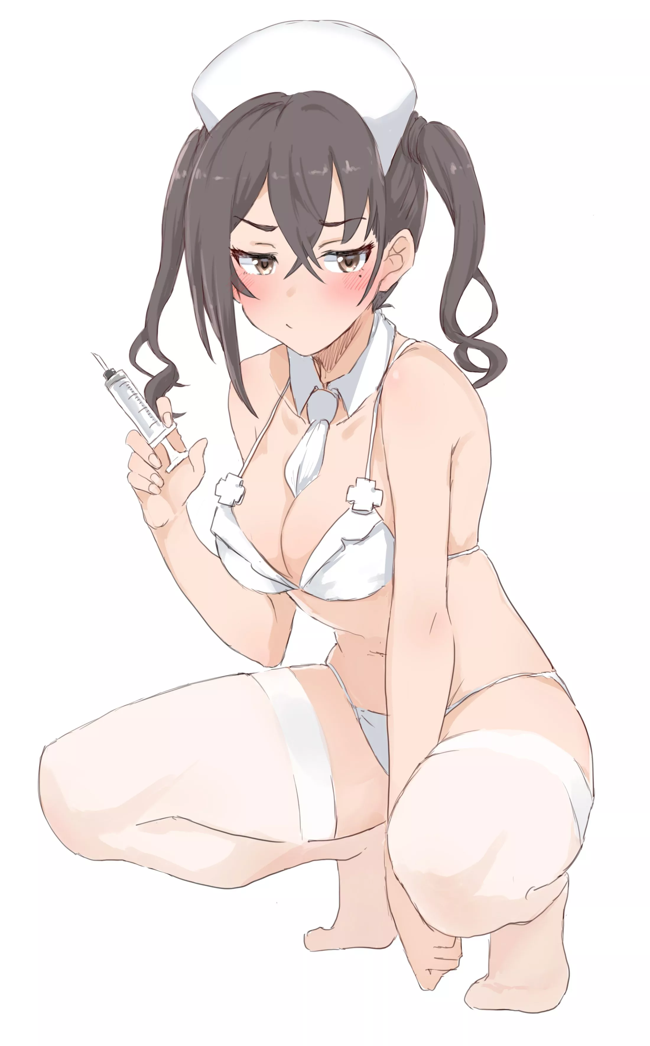 Pouting Nurse (wasabijoyu76) posted by GingerGentleman