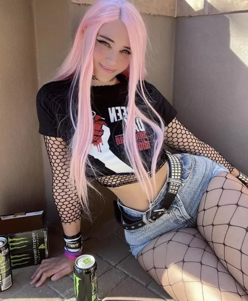 Pov: the cute alt girl asks you to drink with her behind the corner by Ok_Recommendation166