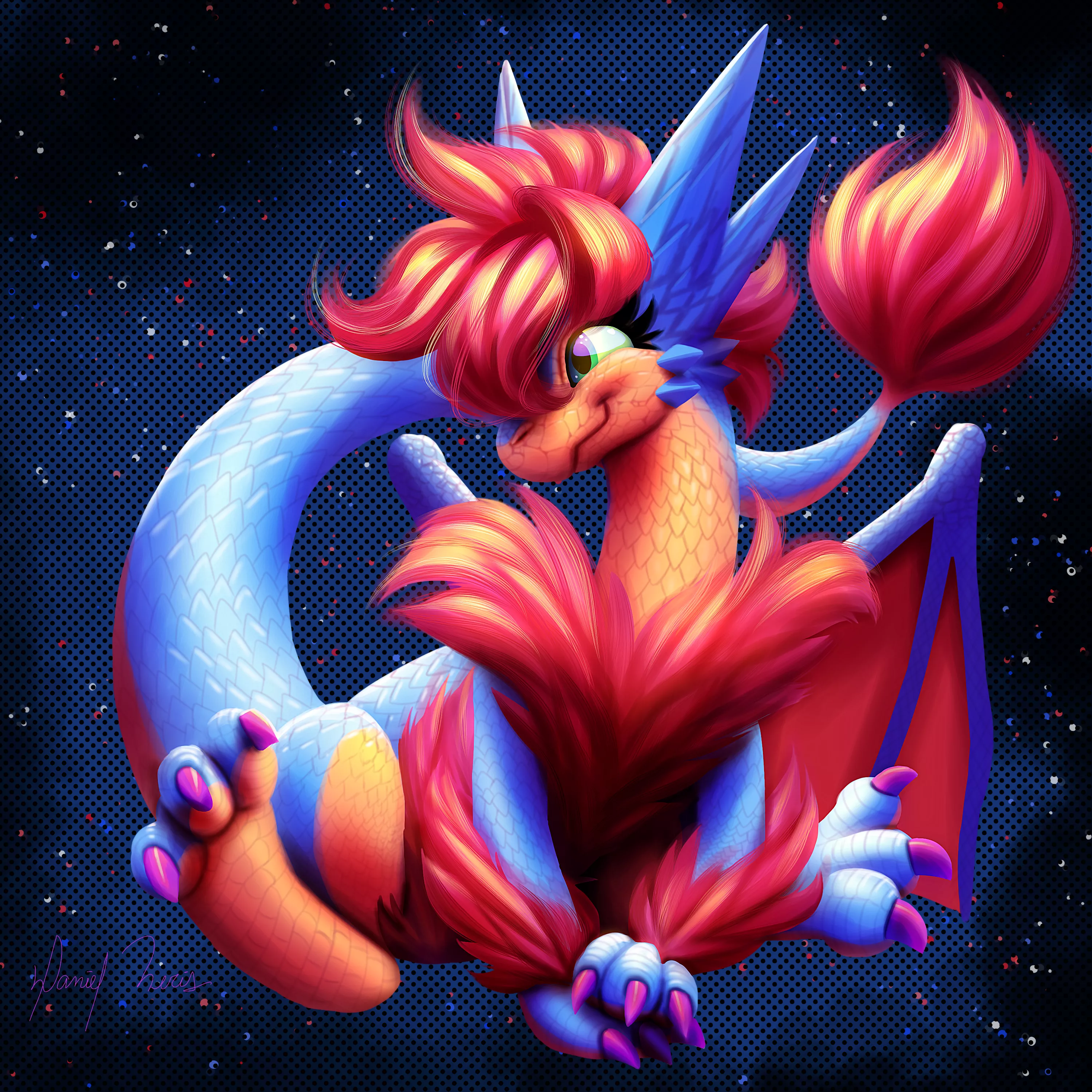 Practicing Dragon furries!! (art by me) posted by Dan_Neris