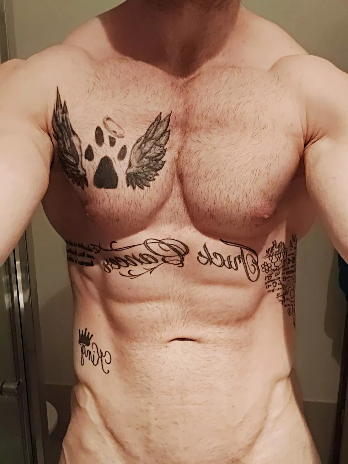 Pre shower selfie, cum and see what I got up to in the shower 💦 posted by squatsmcduff69