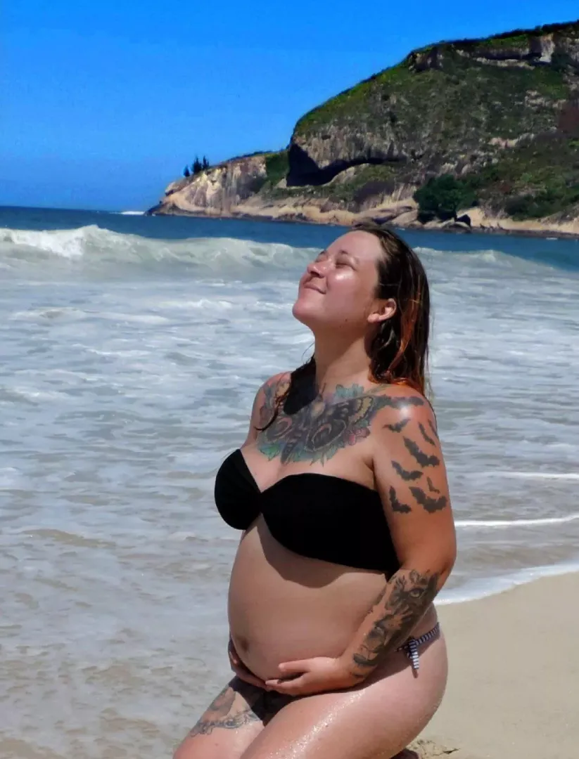 Pregnant and inked by Fine-Statistician260