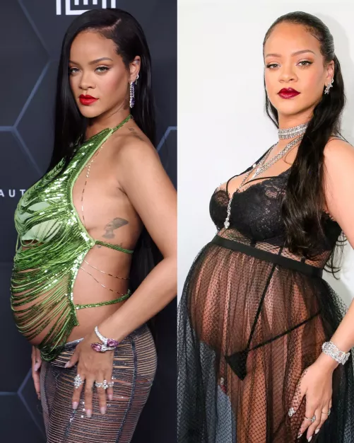Pregnant Rihanna by High_Mind