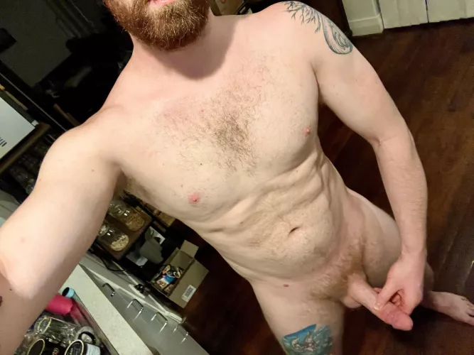 Preparing a late night snack. Is it you? by bigcurlyred