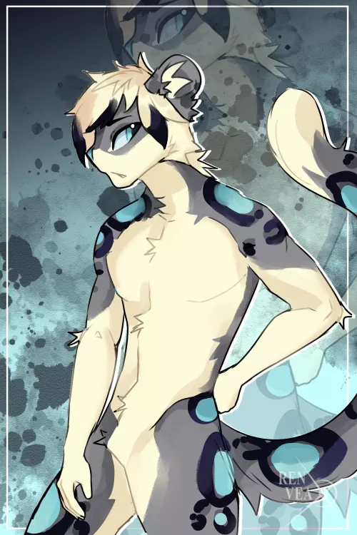 Pretty kitty (art by me @renveax!) by momochaiix