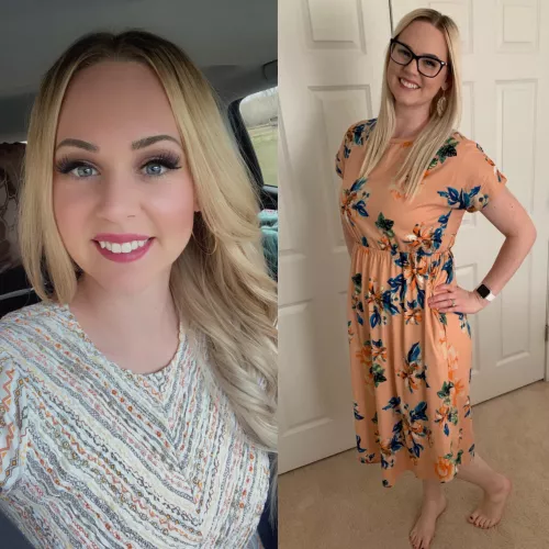 Pretty much everyone that knows us says that my wife is way out of my league. What do you all think of her? She’s 29 and a mom of 2. Of this post does well she’s allowing me to post nudes! by JimBob84620