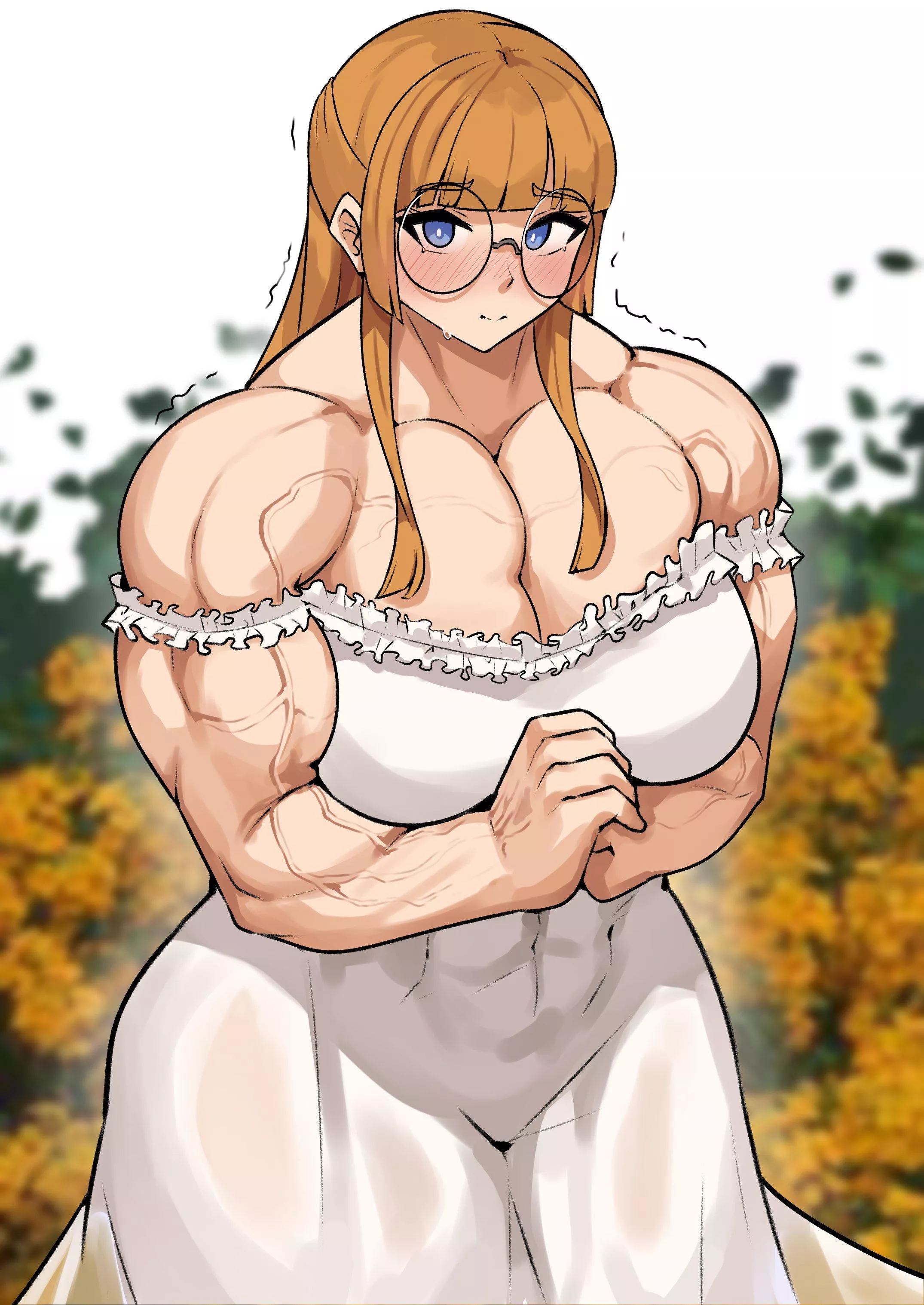 pretty wallflower(@musctonk) posted by TheTMoneyMan