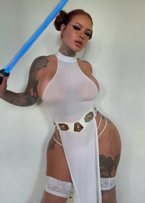 Princess Leia by CharlieE by tattooedgaljacob