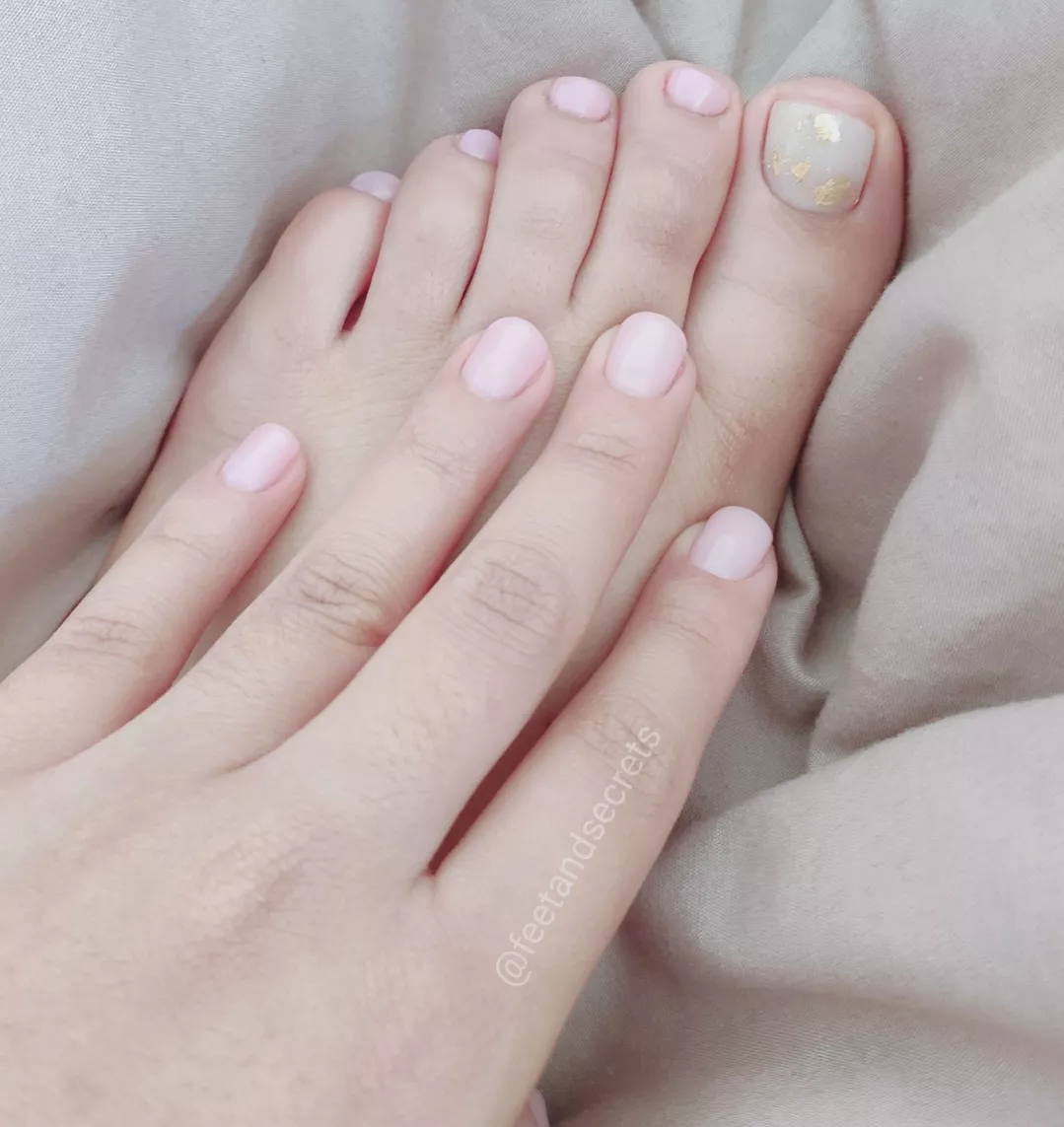 Princess nails. Yes or no? 😏😇 posted by feetandsecrets