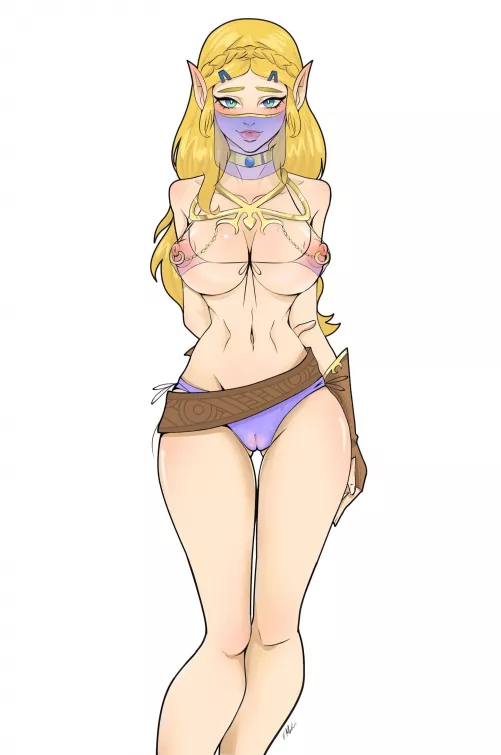 Princess Zelda’s new outfit (Furmilka) [The Legend Of Zelda] by Salohkin11
