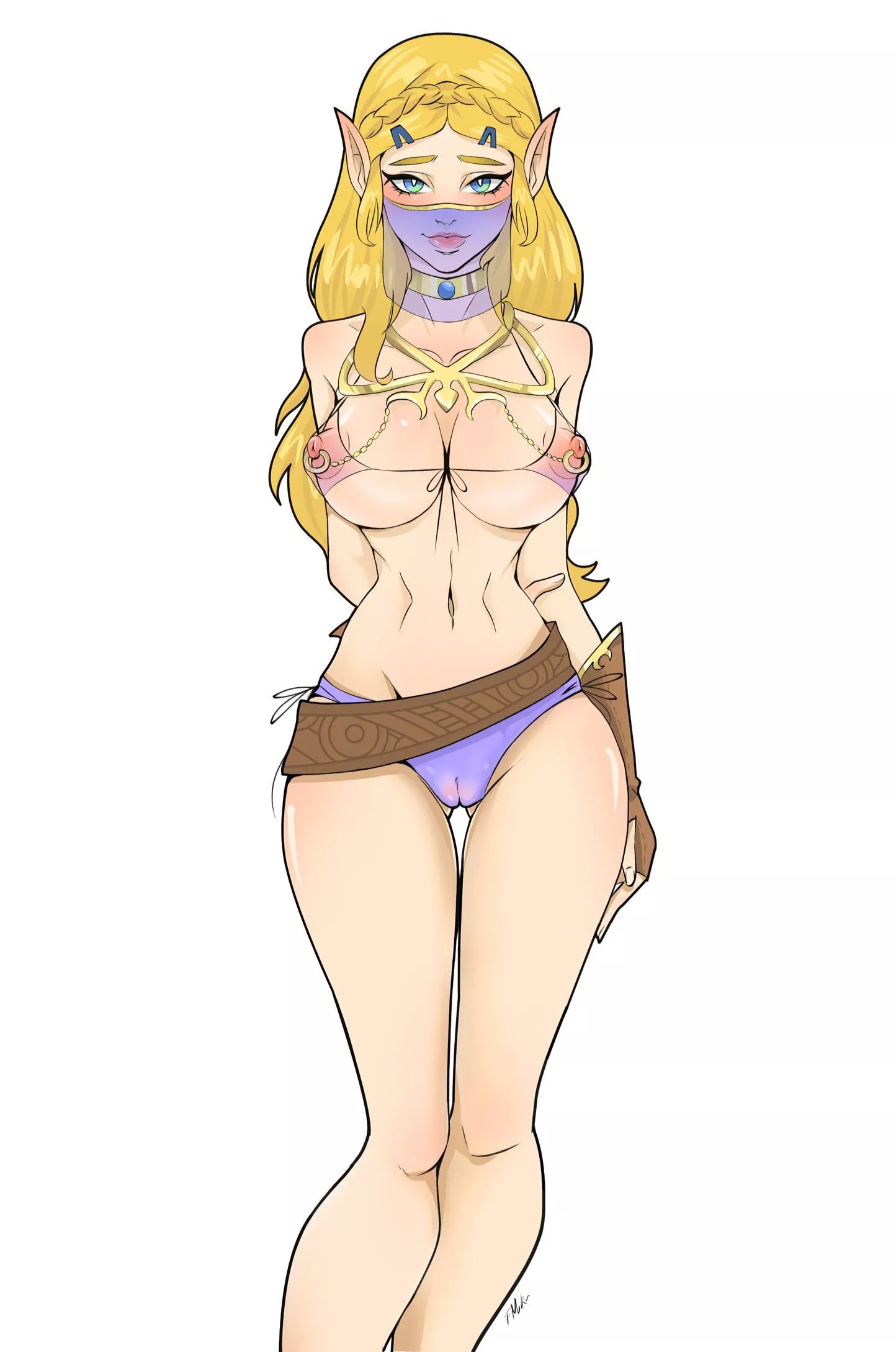 Princess Zelda’s new outfit (Furmilka) [The Legend Of Zelda] posted by Salohkin11