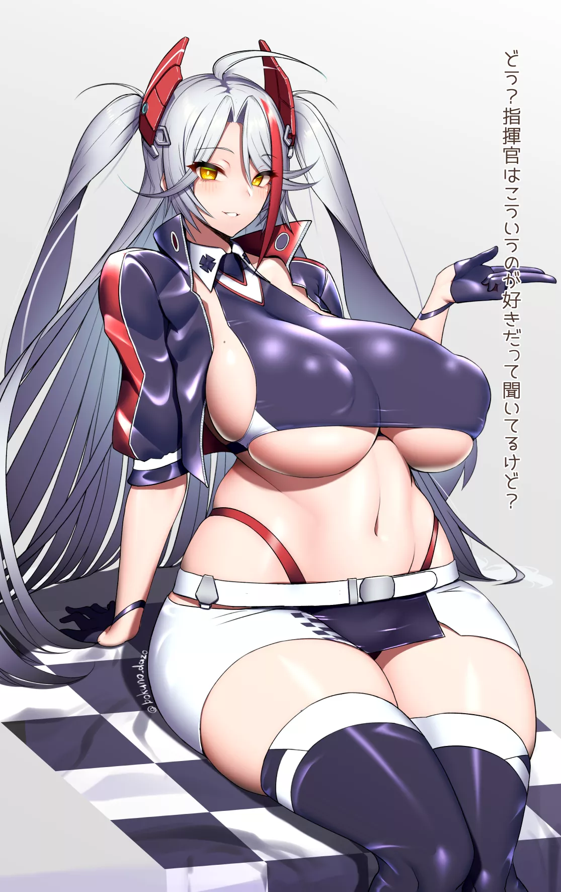 Prinz Eugen Race Queen (Grins ) [Azur Lane] posted by sequence_string