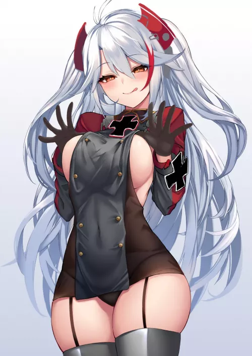 Prinz on full charged (nakatamakyou) [Azur Lane] by elegantloveglimmer