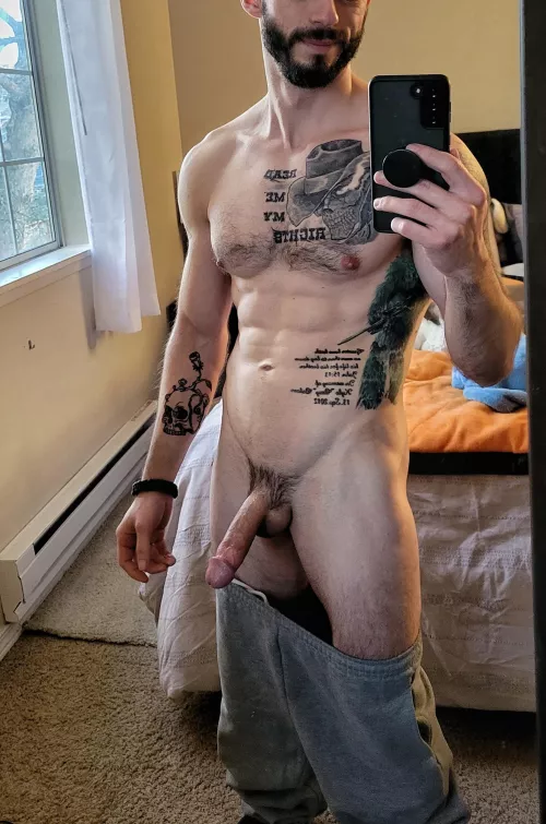 Probably doing this whole 'gray sweatpants' thing wrong 😅 enjoy your Monday 😉 by cowboy171