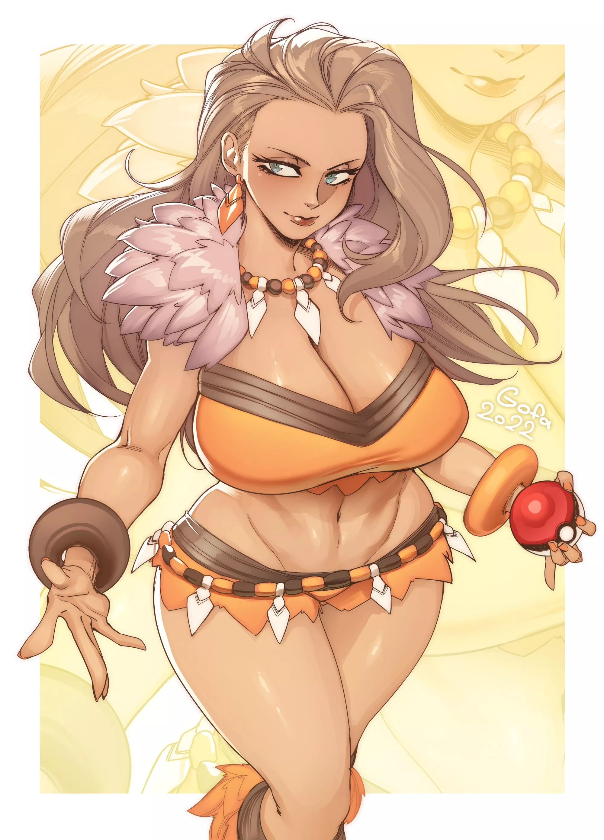 Professor Sada (gofa) [Pokemon] posted by Kuro-Oji