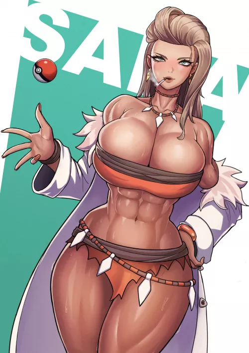 Professor Sada (kongman99 / kingbang) [Pokemon] by Kuro-Oji