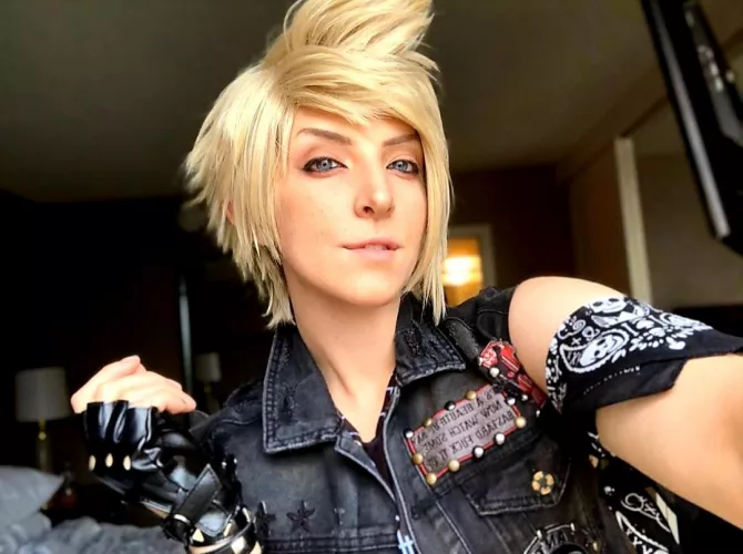 prompto [self] by gamegrumpette