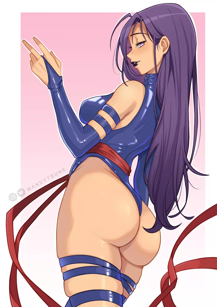 Psylocke's ass (mandytsune) [Marvel] posted by E3951ss