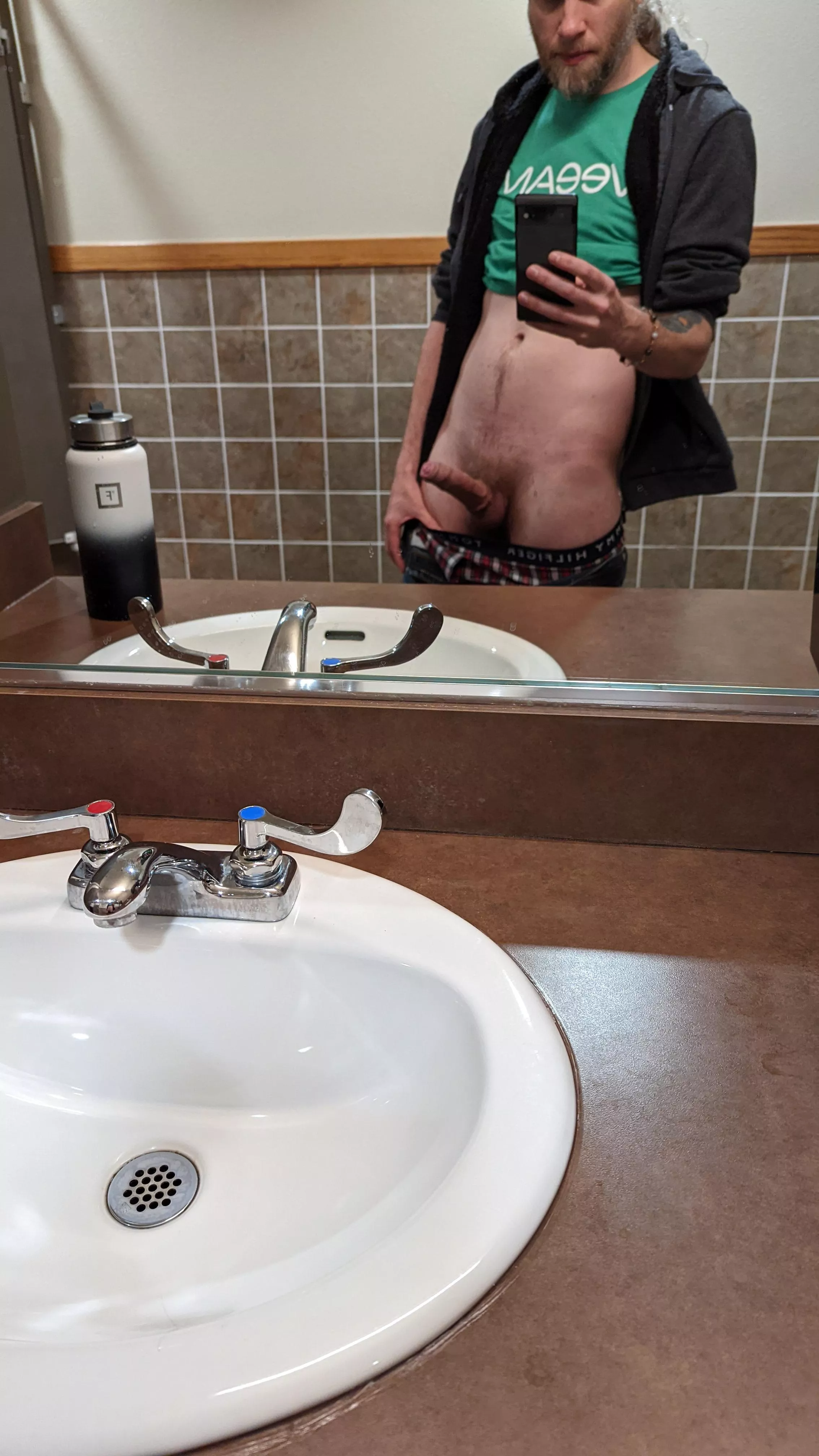 Public bathroom hardon. You should have been there! posted by RixyBidness