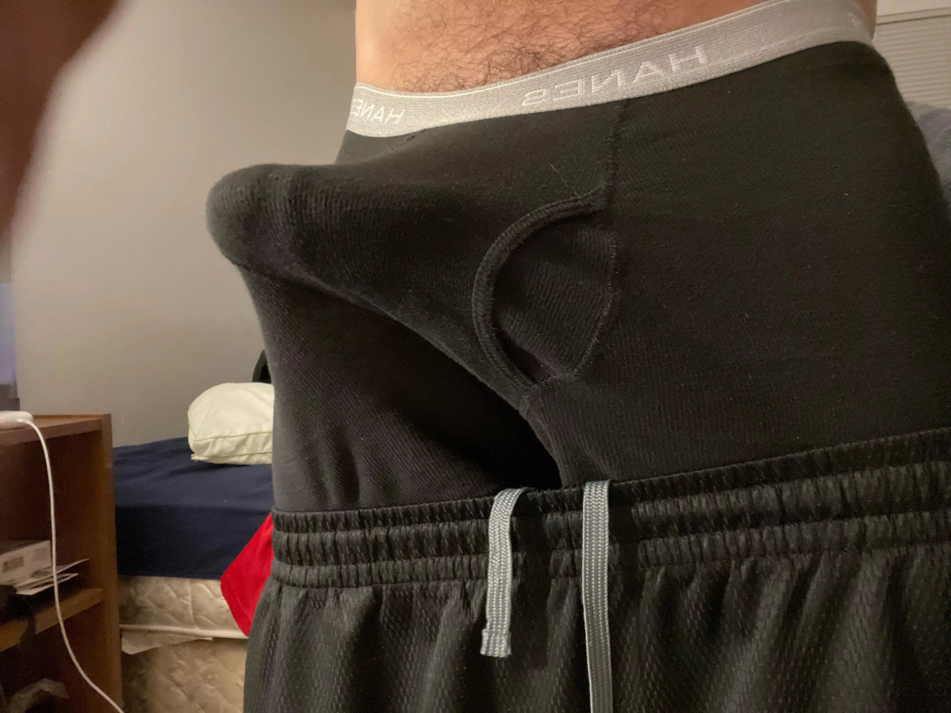 Pull down my Hanes and play with it. posted by Moctezuma_93