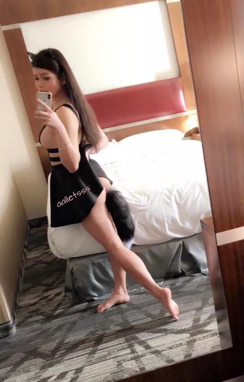 Pull my tail Daddyyy 😻😜 Meow by aalletsss