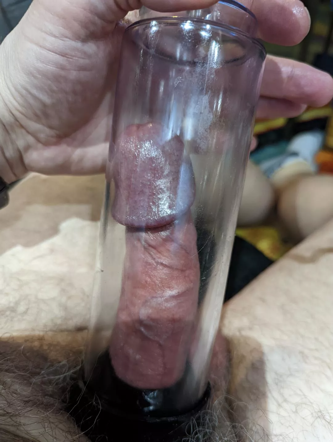 pump in progress...feel the stretch ;) posted by longo888